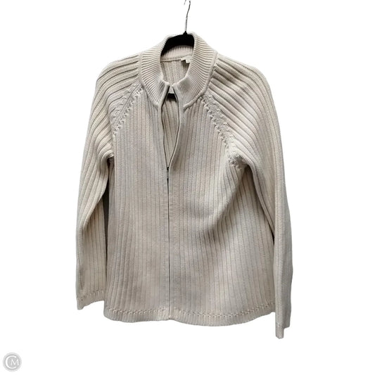 Sweater By Talbots In Cream, Size: 1x