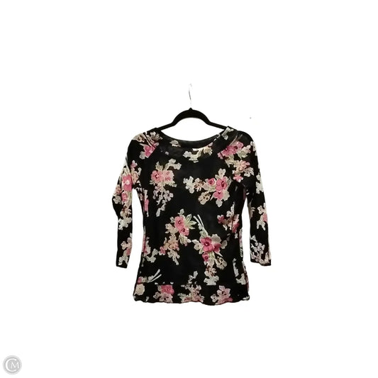 Blouse Long Sleeve By Limited In Floral Print, Size: Xl