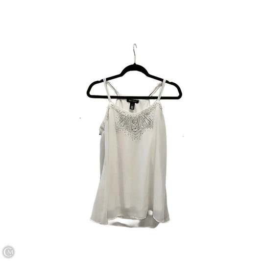 Blouse Sleeveless By White House Black Market In White, Size: S