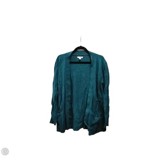Sweater Cardigan By Sonoma In Green, Size: M