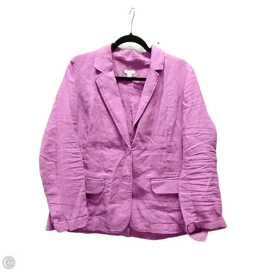 Blazer By J. Jill In Purple, Size: Mp