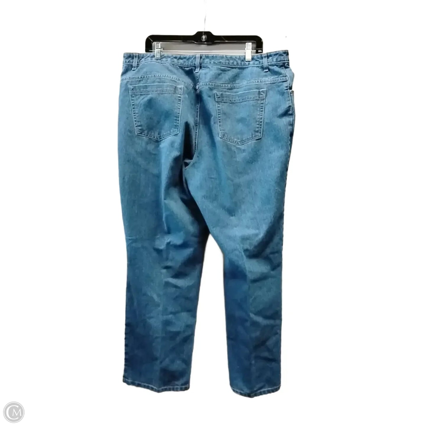 Jeans Boot Cut By Cj Banks In Blue Denim, Size: 20w