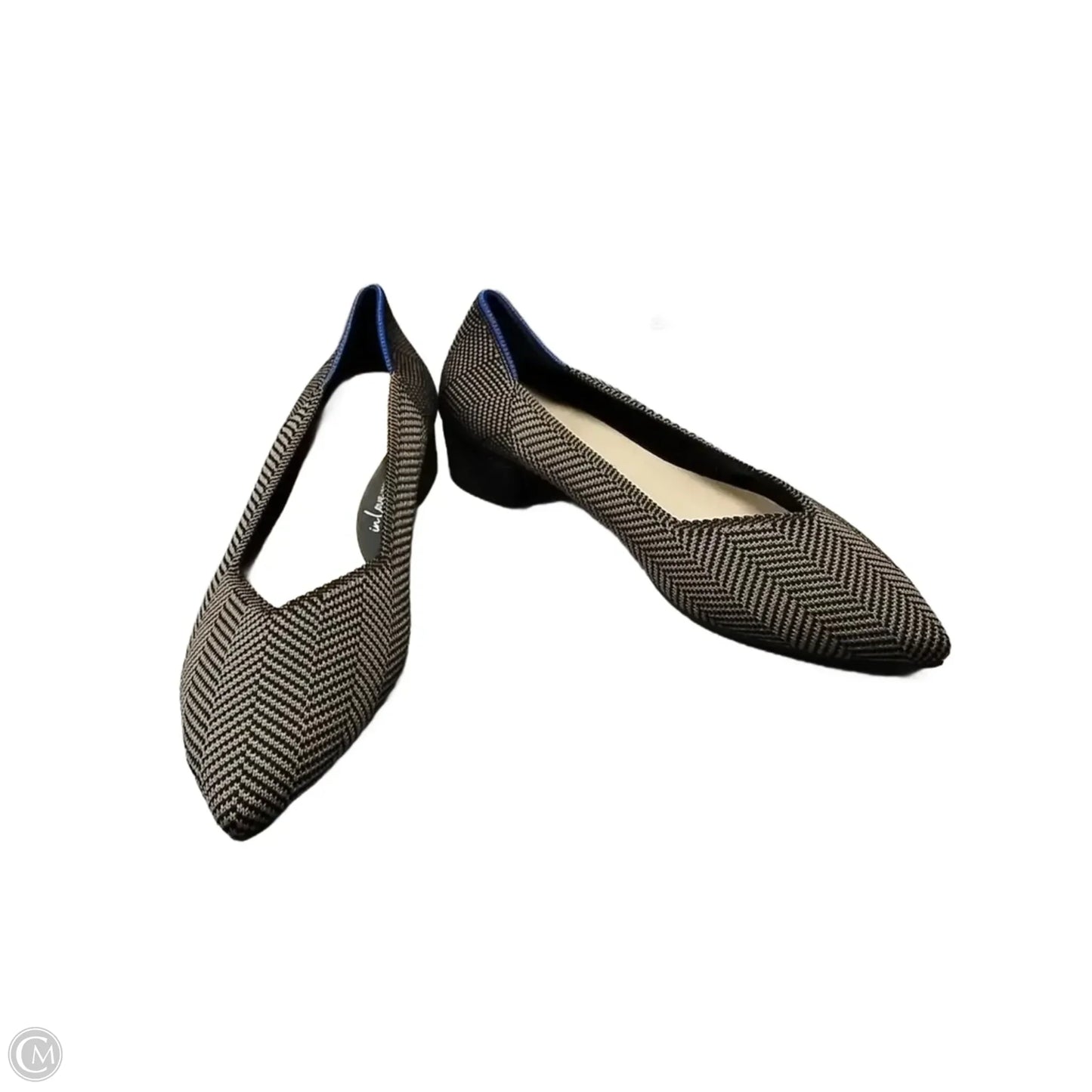 Shoes Heels Kitten By Rothys In Striped Pattern, Size: 7.5