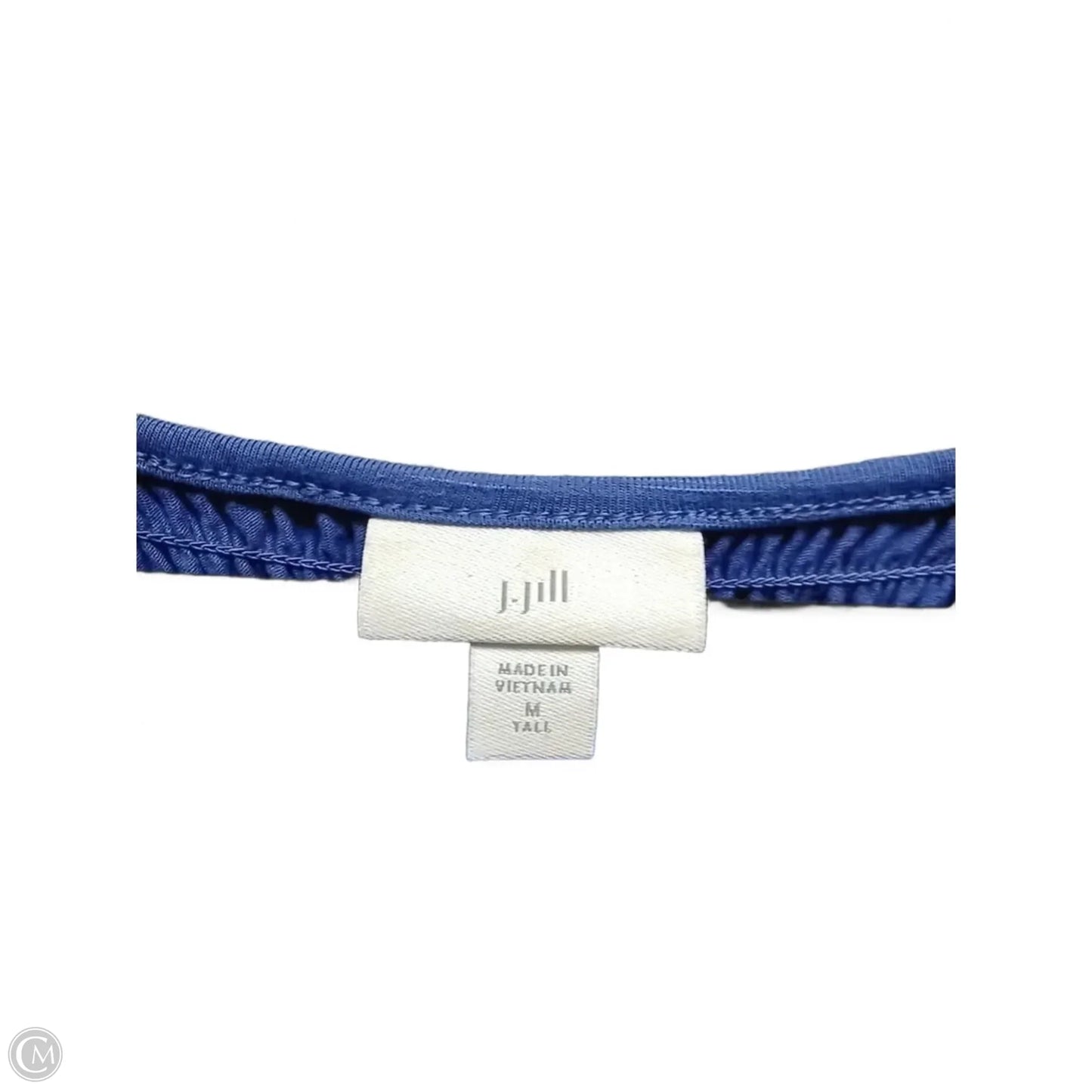 Dress Casual Maxi By J. Jill In Blue, Size: 8tall