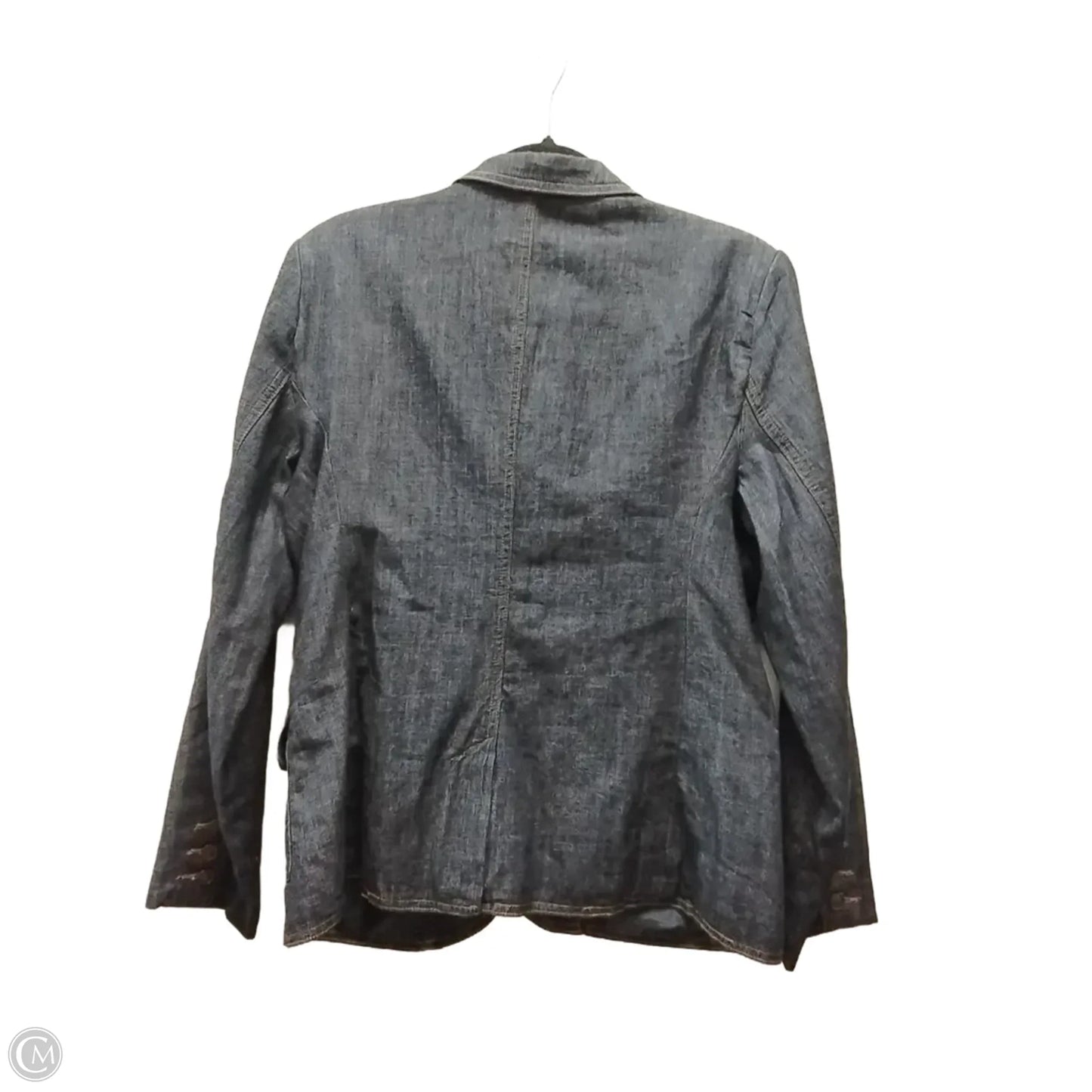 Blazer By Liz Claiborne In Blue Denim, Size: 1x