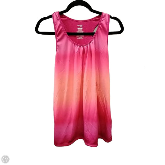 Athletic Tank Top By Danskin Now In Pink & Red, Size: Xl
