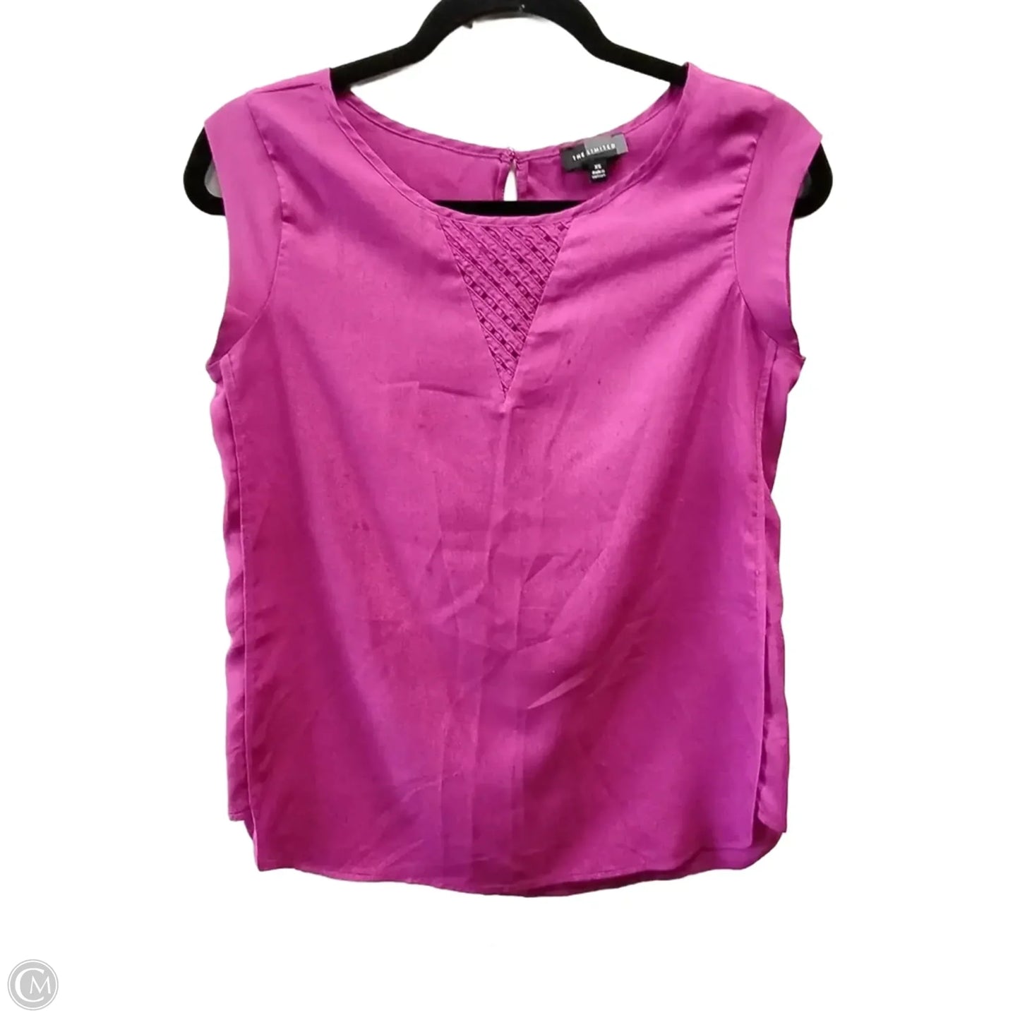 Top Sleeveless Basic By Limited In Pink, Size: Xs