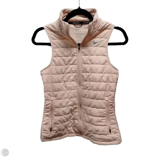 Athletic Jacket By Nike Apparel In Peach, Size: Xs