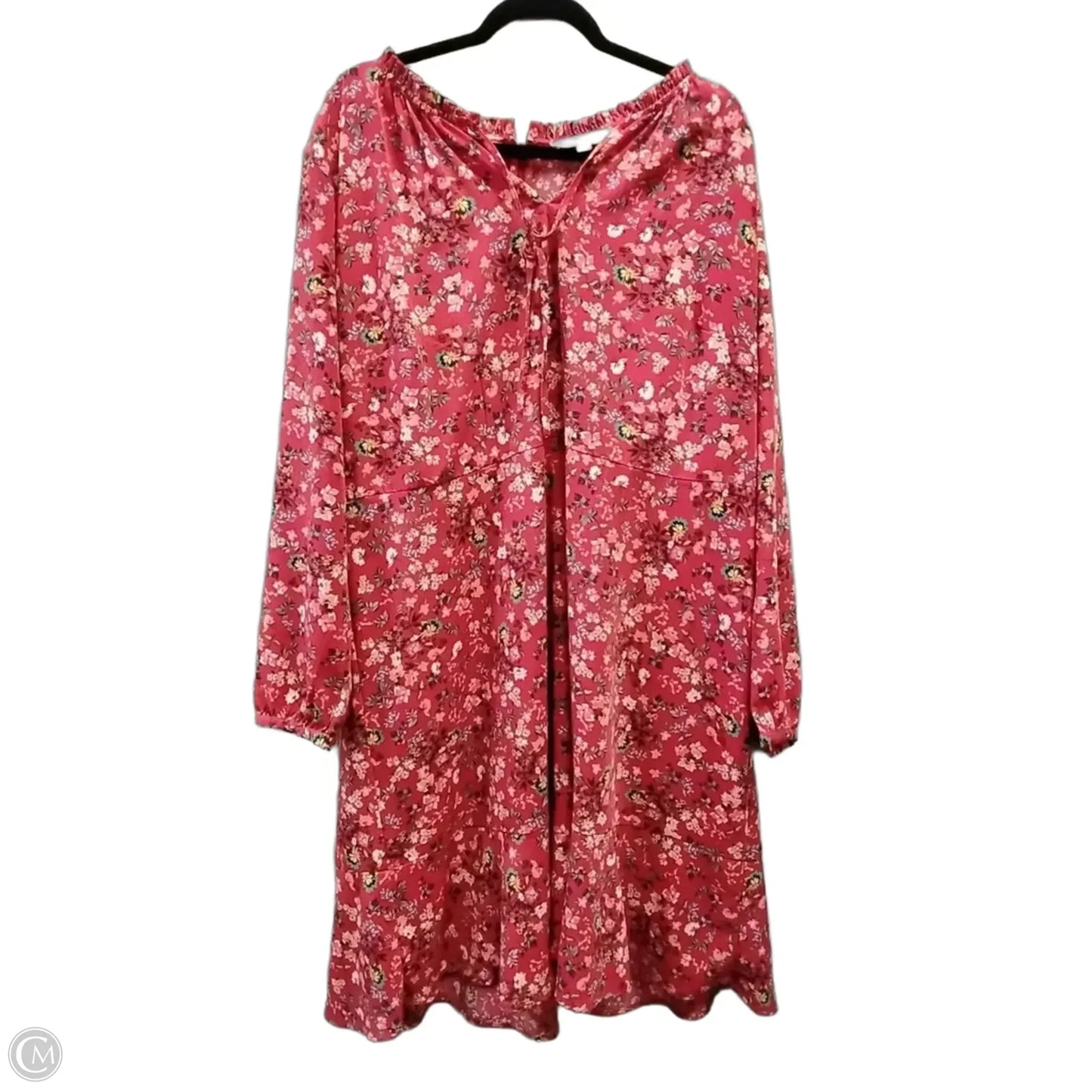 Dress Casual Maxi By Loft In Red, Size: 22
