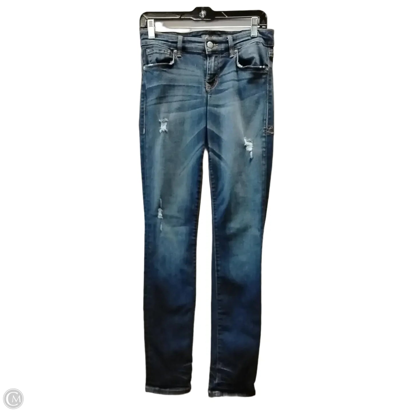 Jeans Straight By Level 99 In Blue Denim, Size: 6