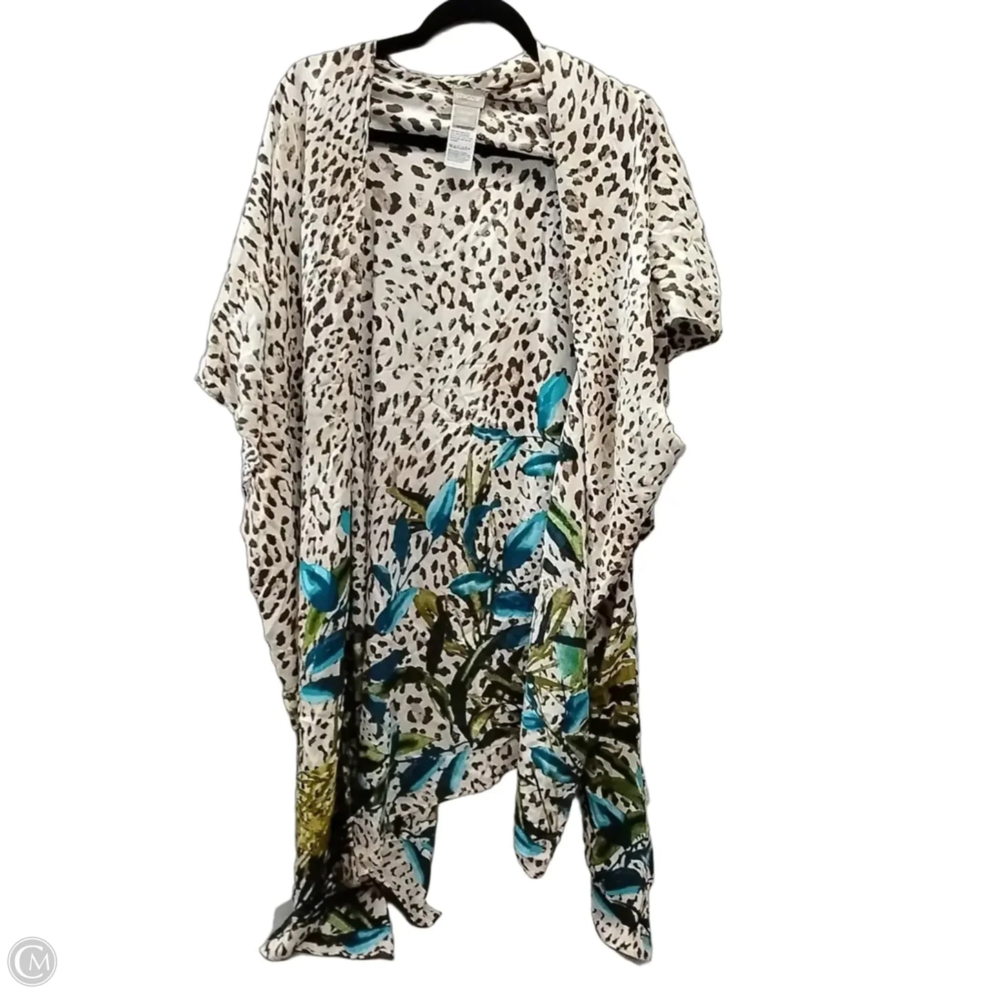 Shawl By Chicos In Animal Print, Size: Os
