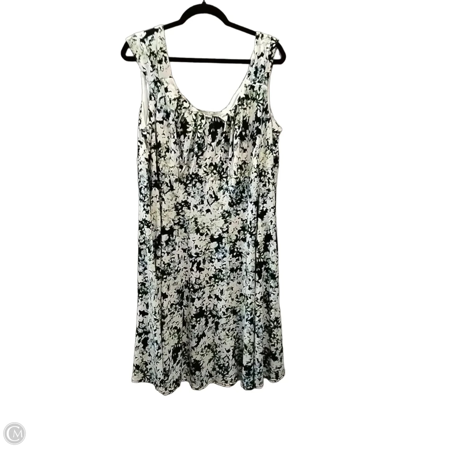 Dress Casual Midi By Clothes Mentor In Floral Print, Size: 18