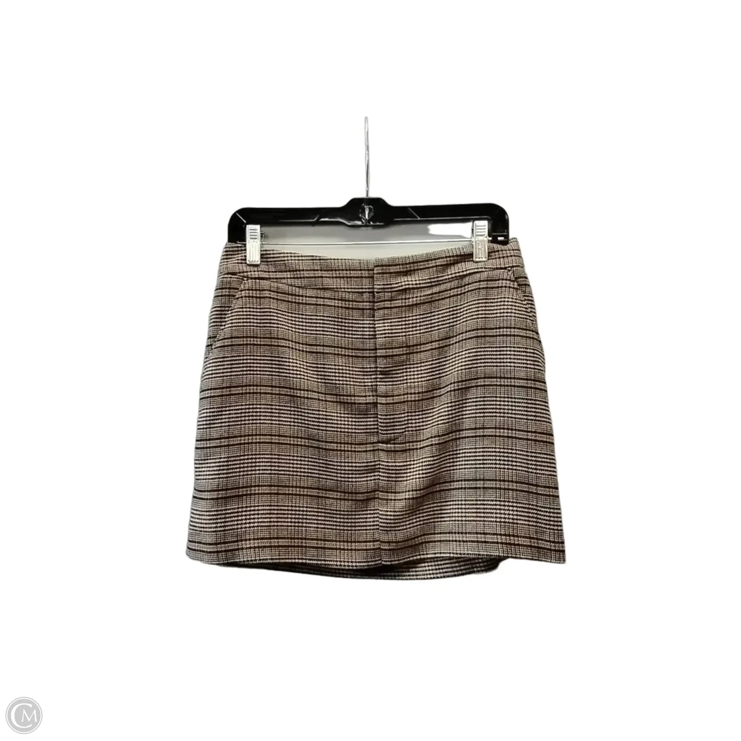 Skort By Abercrombie And Fitch In Plaid Pattern, Size: 8