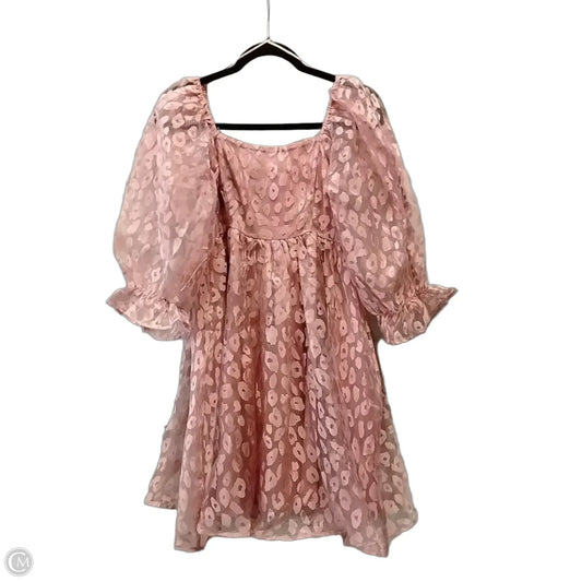 Dress Casual Short By Entro In Pink, Size: 4
