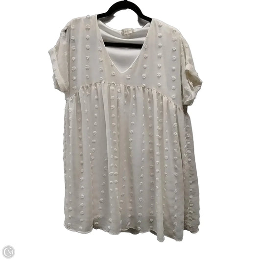 Dress Casual Short By Altard State In Cream, Size: 8