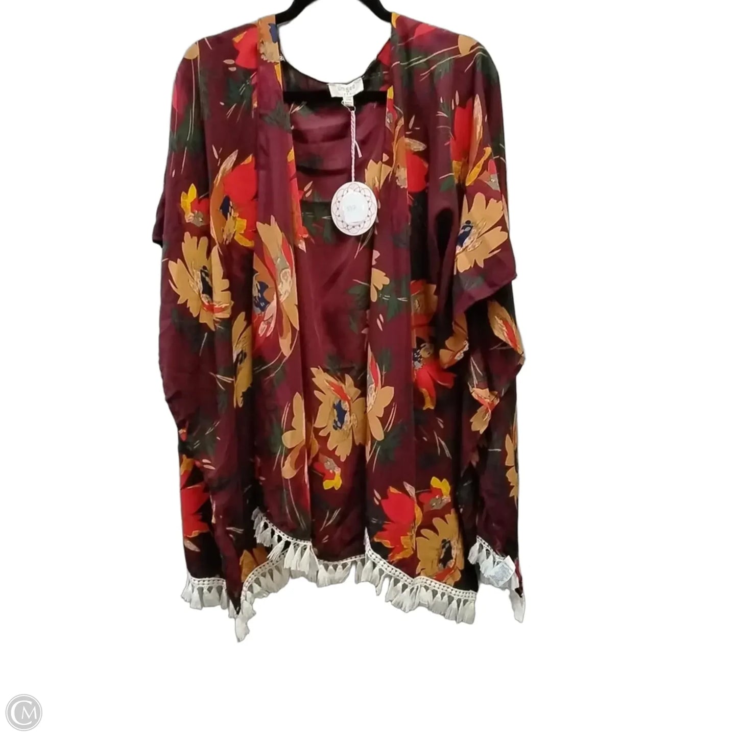 Shawl By Umgee In Floral Print, Size: S