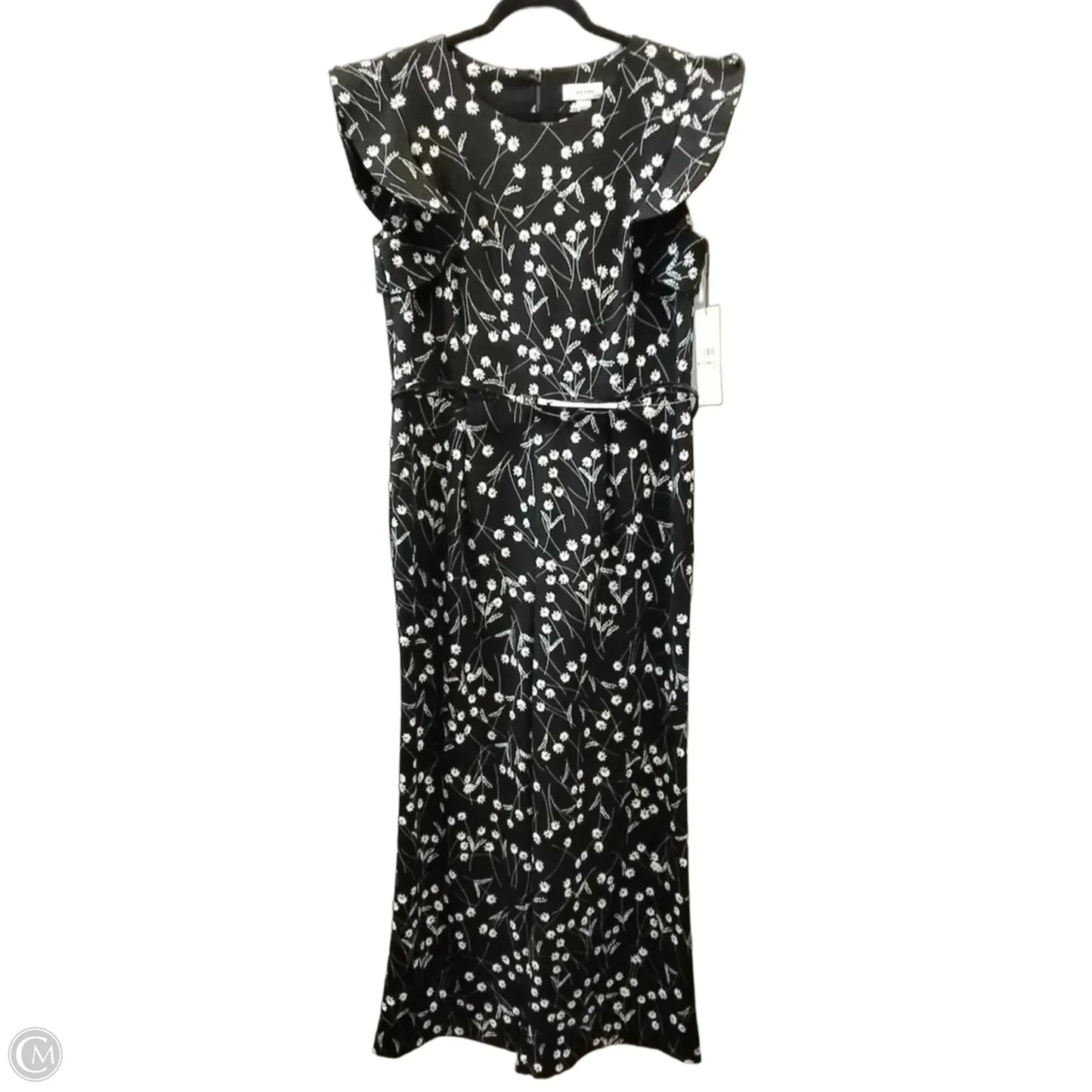 Jumpsuit By Calvin Klein In Floral Print, Size: Xl