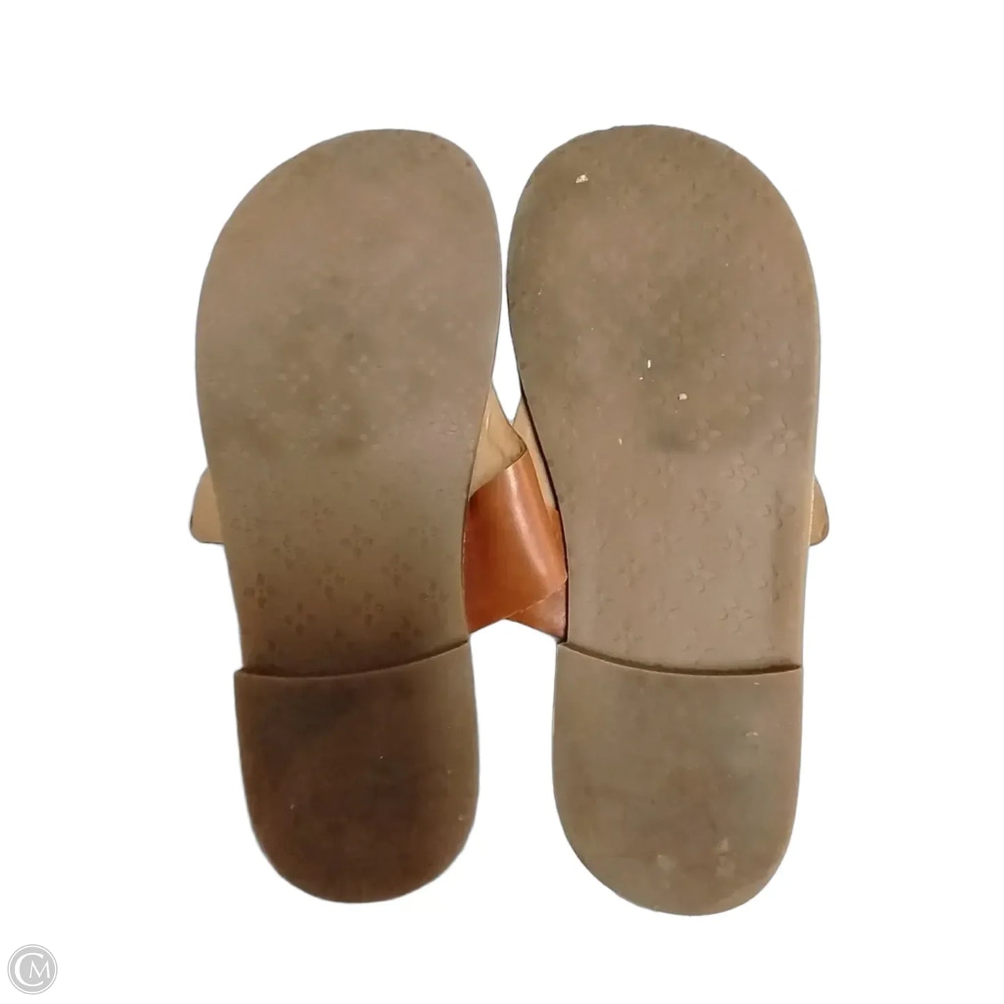 Sandals Designer By Patricia Nash In Brown & Tan, Size: 8.5