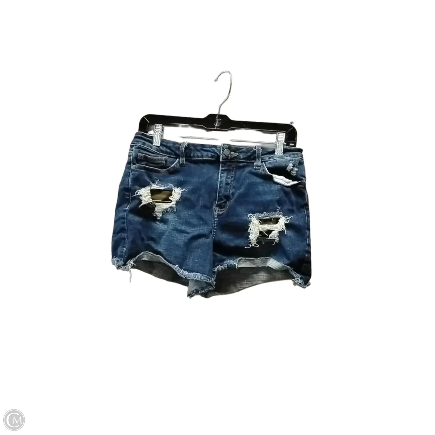 Shorts By Judy Blue In Blue Denim, Size: L