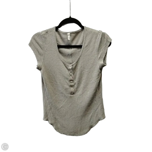 Top Short Sleeve Basic By Free People In Green, Size: L