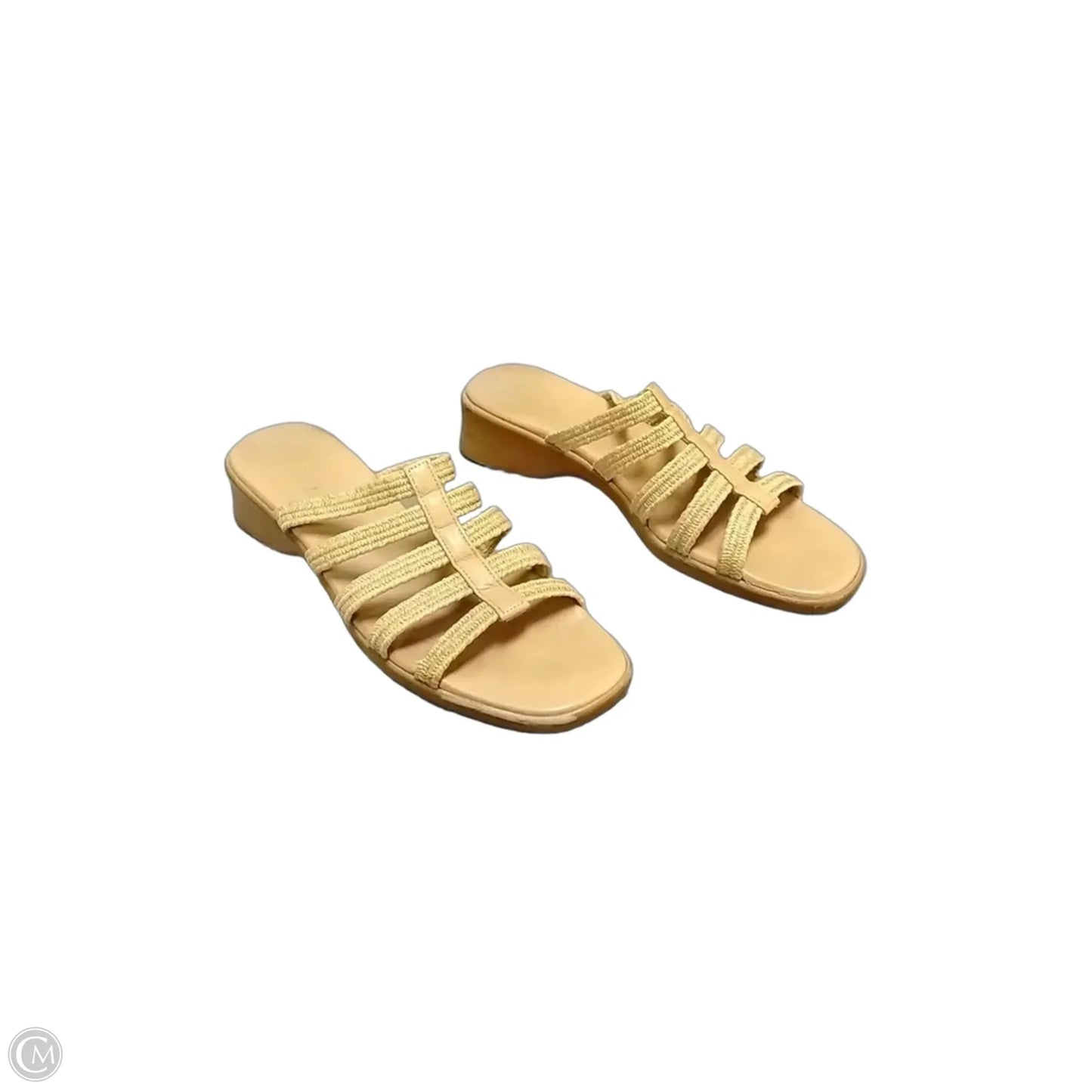 Sandals Heels Block By Munro In Tan, Size: 8.5