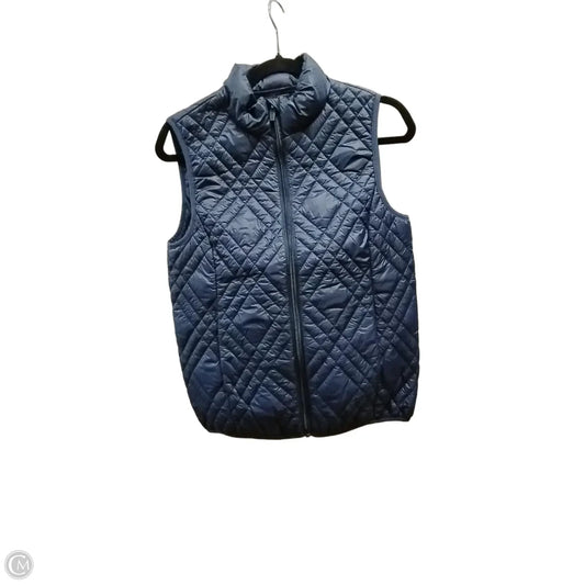 Vest Puffer & Quilted By Jockey In Navy, Size: S