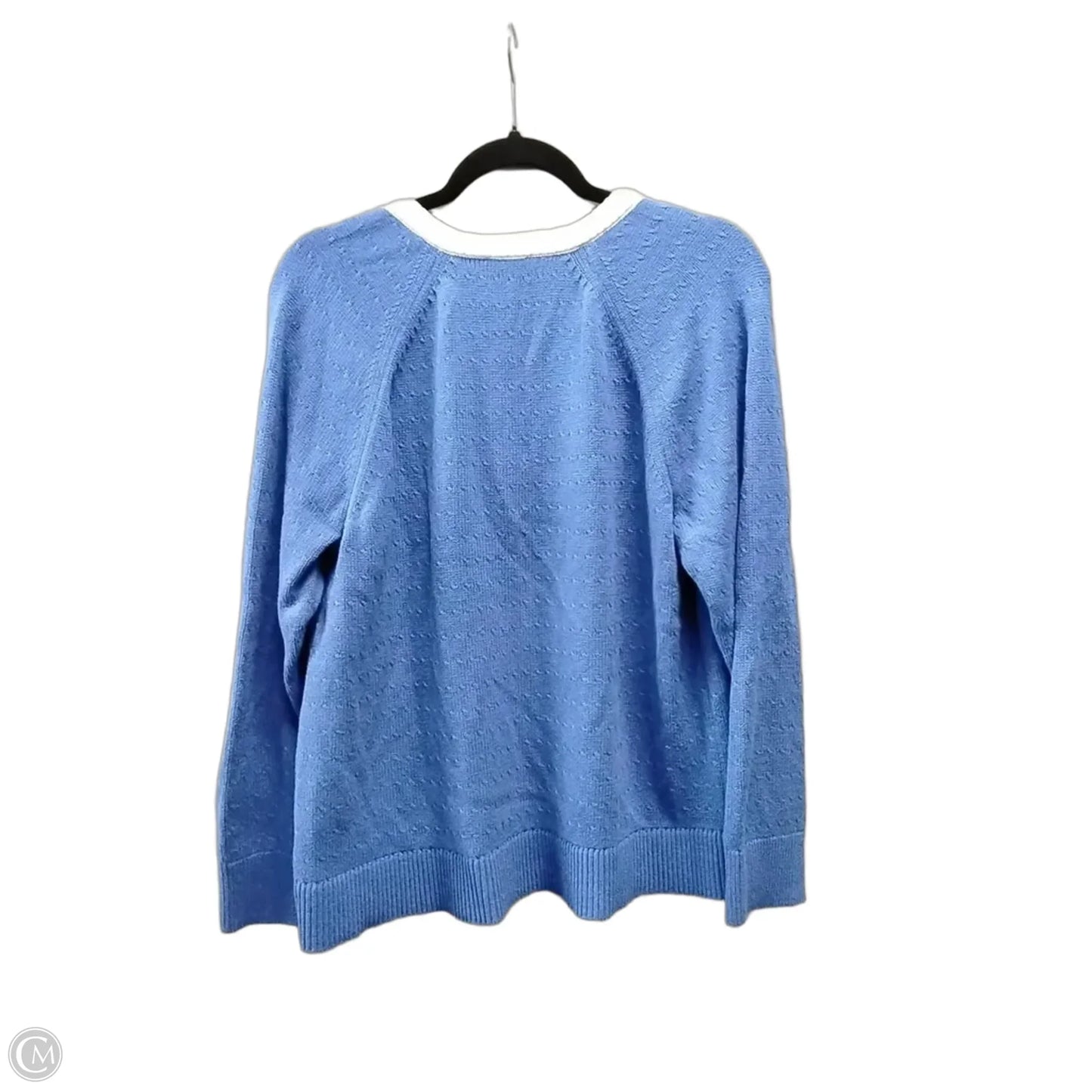 Sweater By Talbots In Blue, Size: Xl