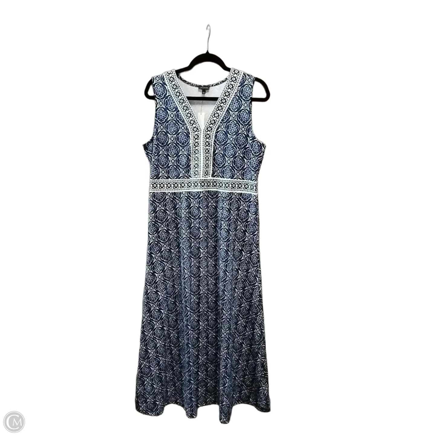 Dress Casual Maxi By Talbots In Paisley Print, Size: 14