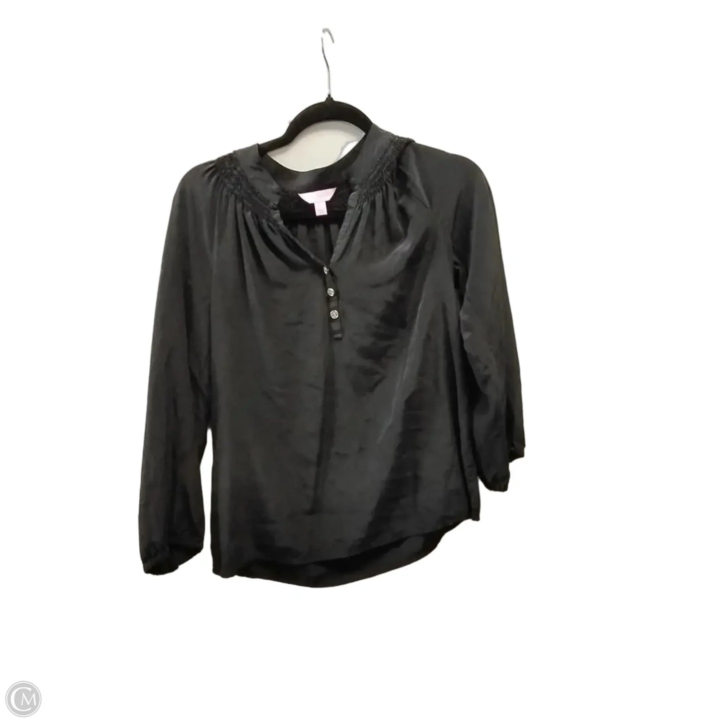 Blouse Designer By Lilly Pulitzer In Black, Size: Xs