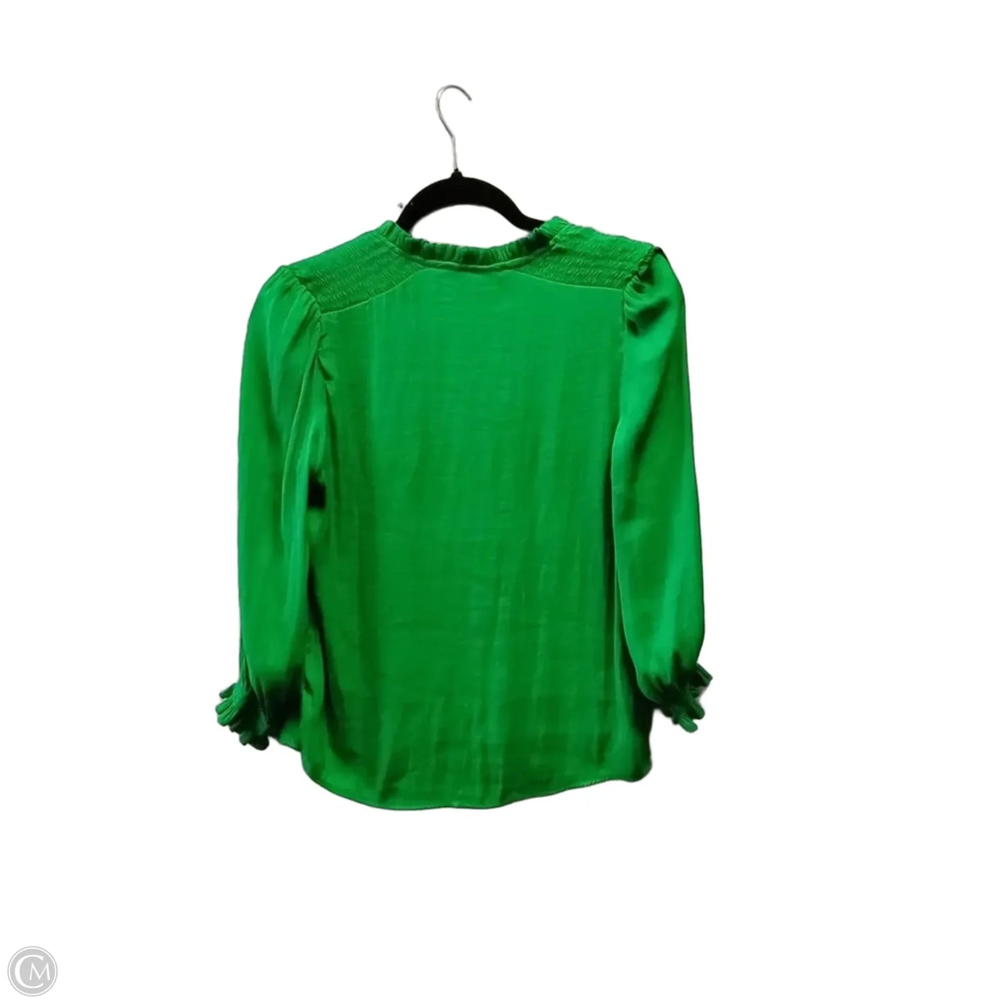 Blouse Long Sleeve By Rachel Roy In Green, Size: Xs
