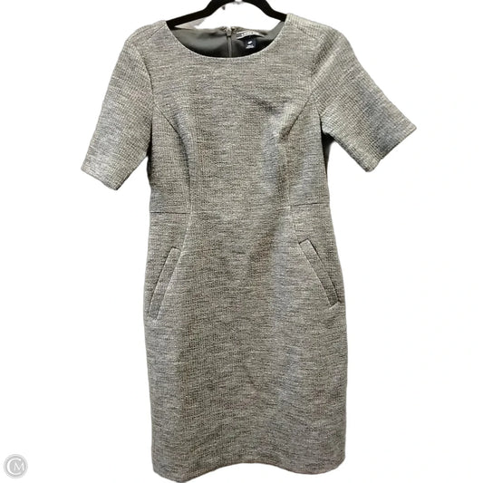 Dress Casual Midi By Lands End In Grey, Size: 6p