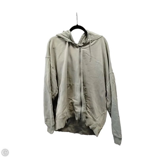 Sweatshirt Hoodie By Arizona In Green, Size: Xxl