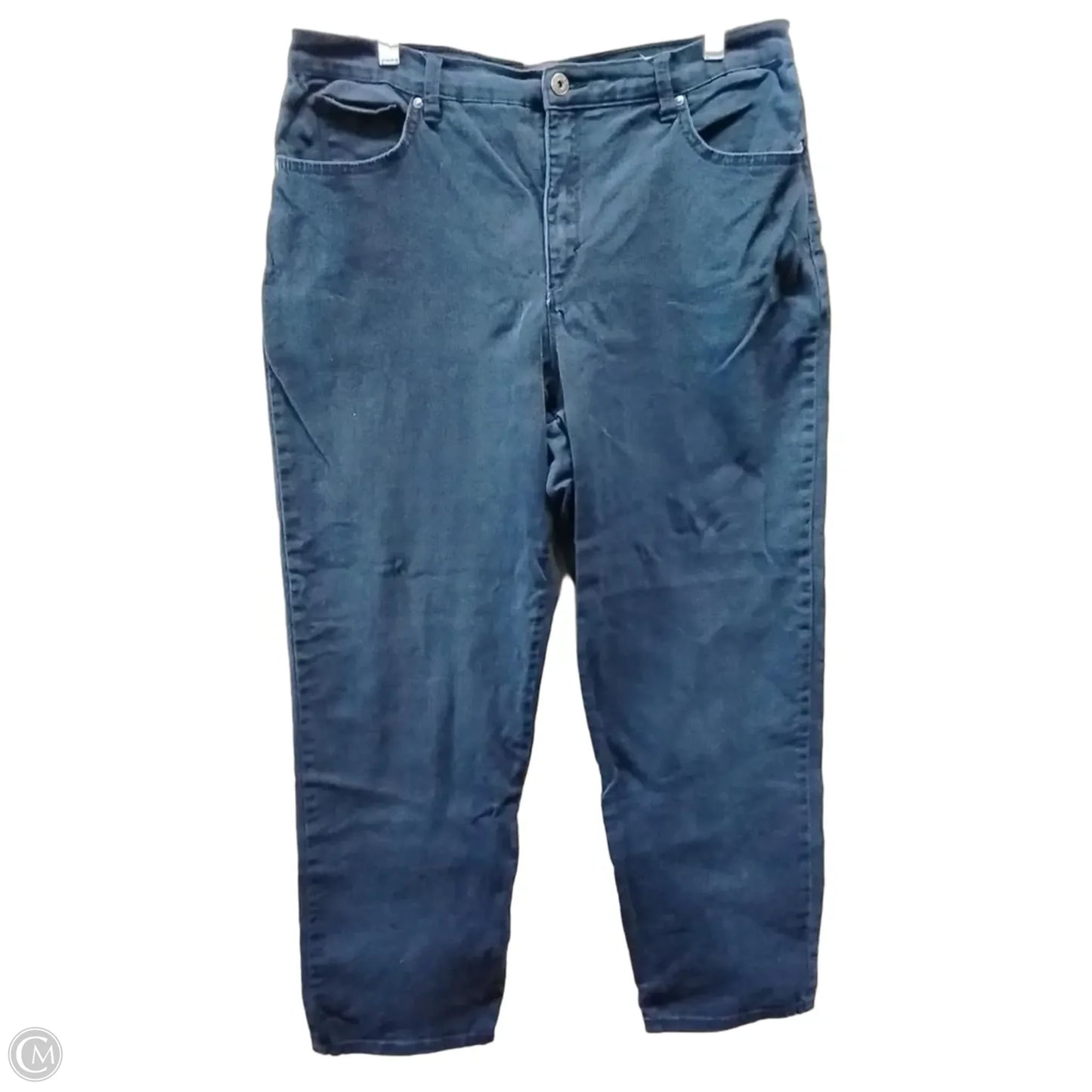 Jeans Boyfriend By Gloria Vanderbilt In Blue Denim, Size: 16