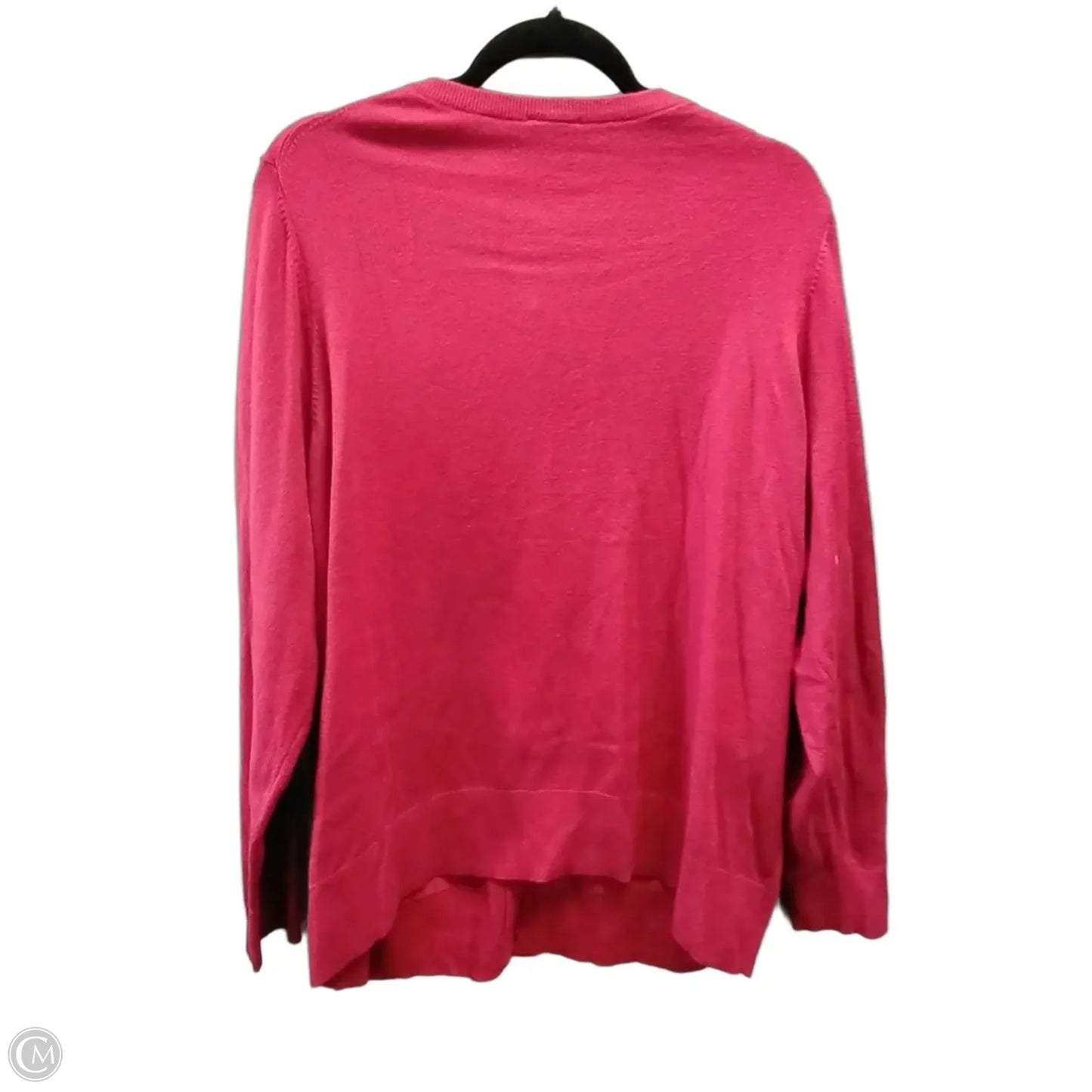Sweater Cardigan By Torrid In Red, Size: 2x