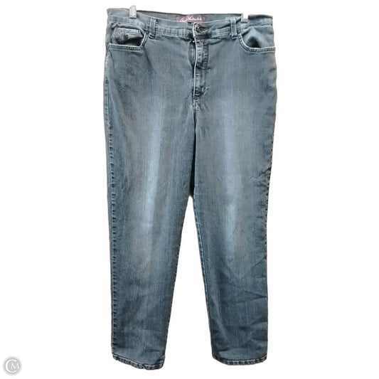 Jeans Boyfriend By Gloria Vanderbilt In Blue Denim, Size: 14