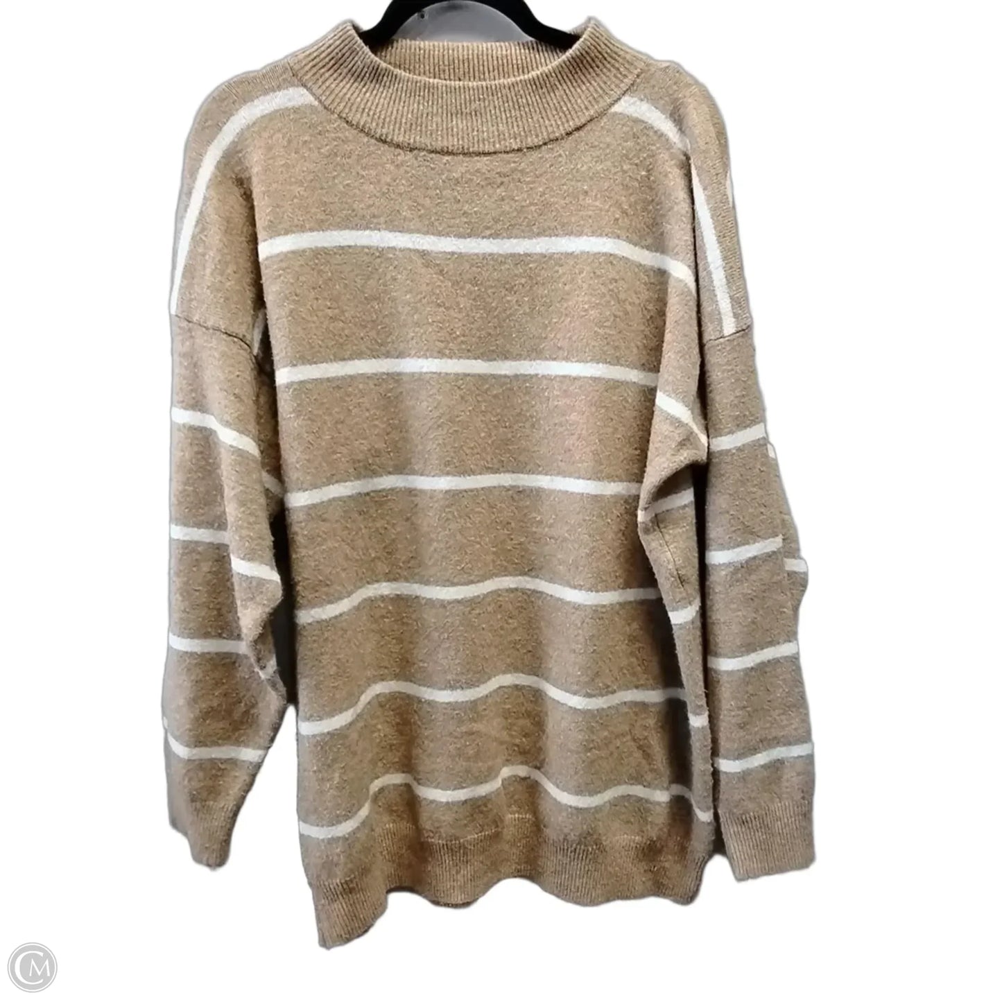 Sweater By A New Day In Tan & White, Size: M