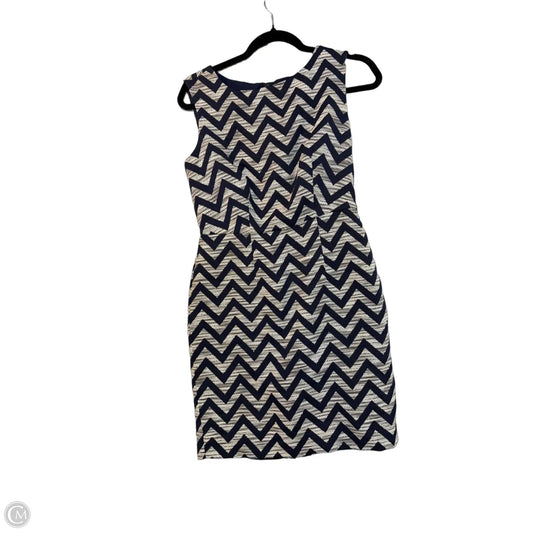 Dress Casual Midi By Limited In Chevron Pattern, Size: 0