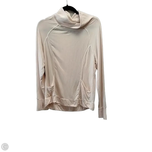Athletic Sweatshirt Collar By Yogalicious In Pink, Size: M