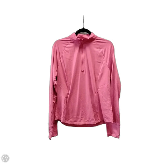 Athletic Top Long Sleeve Crewneck By Tommy Bahama In Pink, Size: Xl