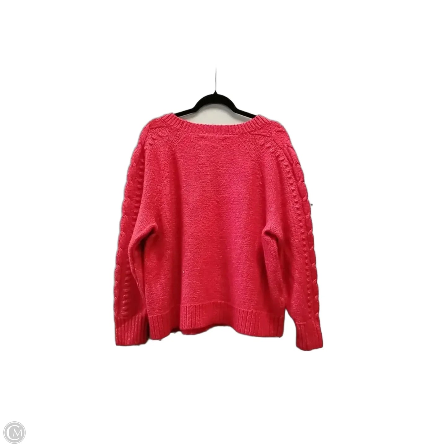 Sweater By Loft In Red, Size: 2x