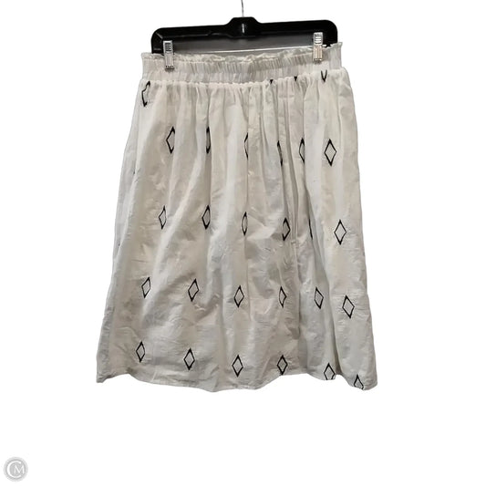 Skirt Maxi By Polagram In Geometric Pattern, Size: L