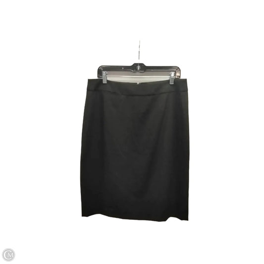 Skirt Midi By Calvin Klein In Black, Size: 12