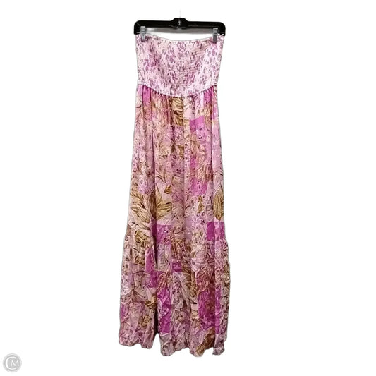 Dress Casual Maxi By Clothes Mentor In Floral Print, Size: M