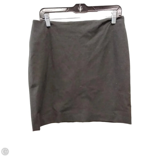 Skirt Midi By Clothes Mentor In Black, Size: 12