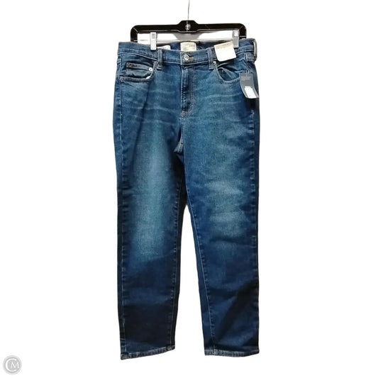 Jeans Skinny By Universal Thread In Blue Denim, Size: 12