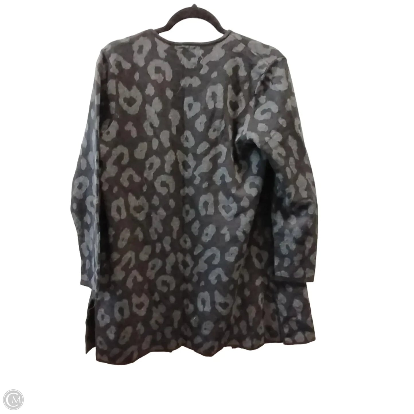 Cardigan By Anne Klein In Animal Print, Size: S