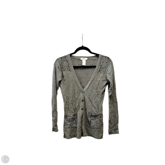 Cardigan By Candies In Grey, Size: Xs