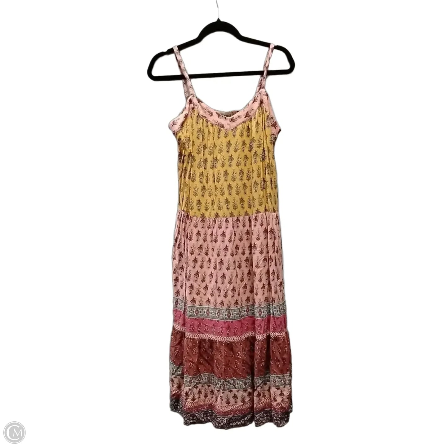Dress Casual Maxi By Knox Rose In Floral Print, Size: 10