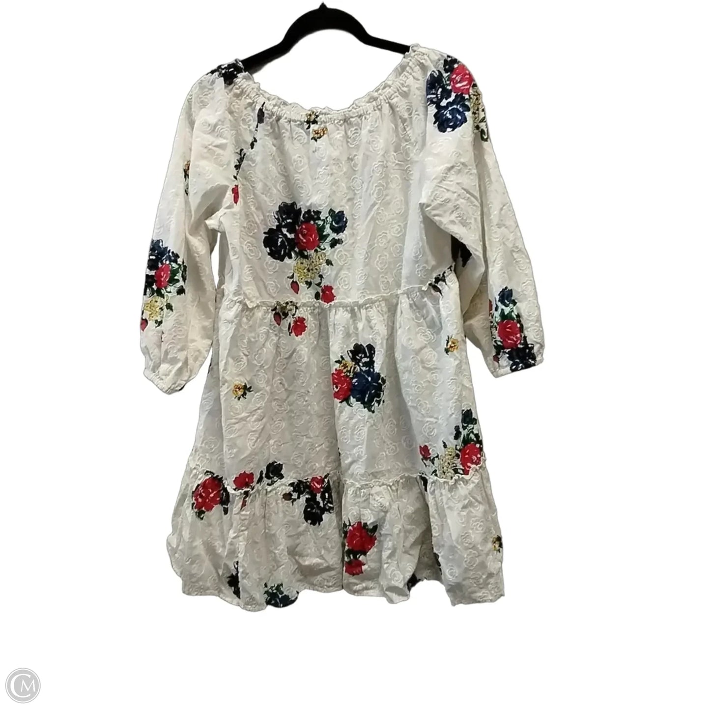 Dress Designer By Tory Burch In Floral Print, Size: 8