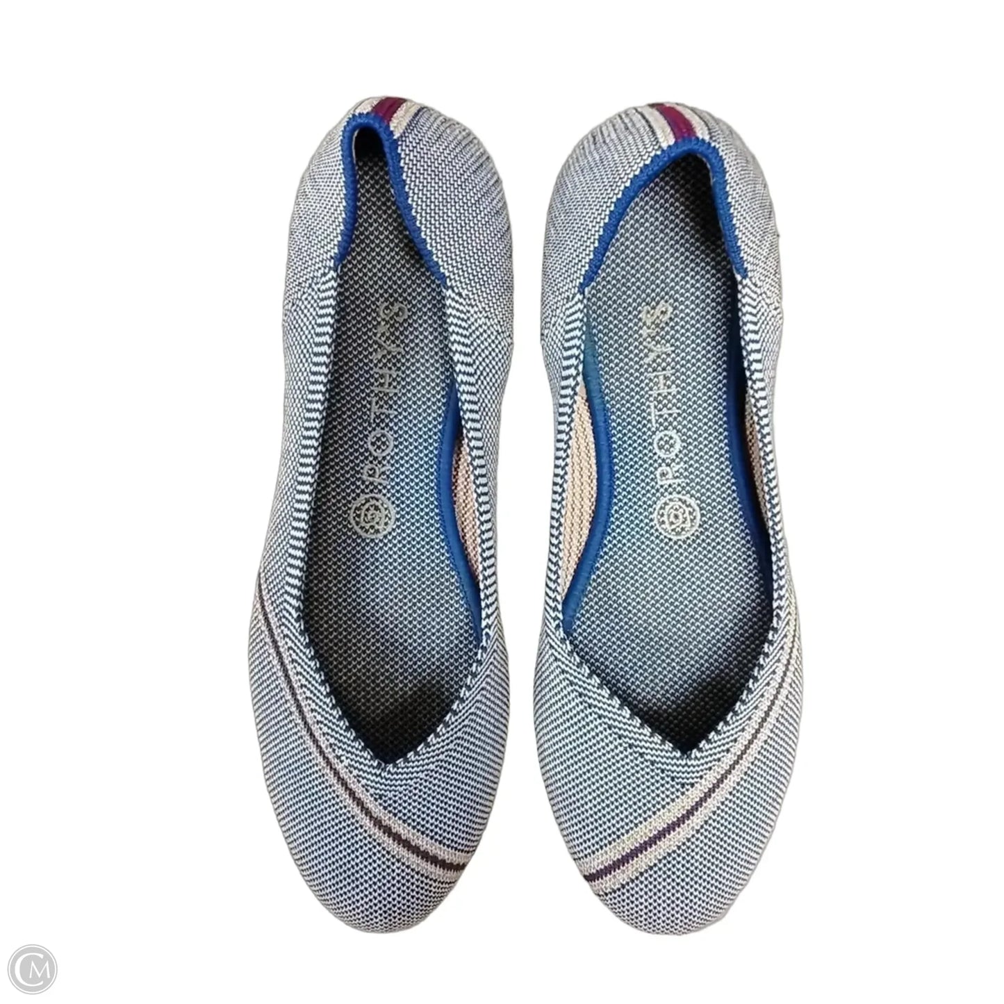 Shoes Flats By Rothys In Bronze, Size: 8.5